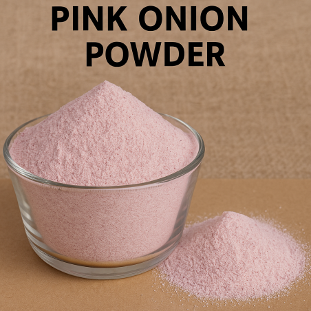 Buy Dehydrated Pink Onion Powder – 100% Natural, Fine Quality, No Preservatives