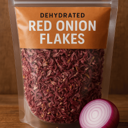 Buy Dehydrated Red Onion Flakes – 100% Natural, Solar-Dried, Preservative-Free